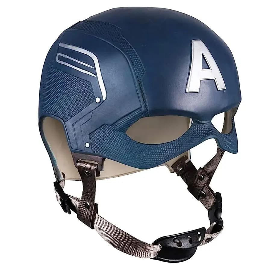 Masque en latex Captain America, nouveauté, masque de film pour farces, Halloween, fête costumée, ma