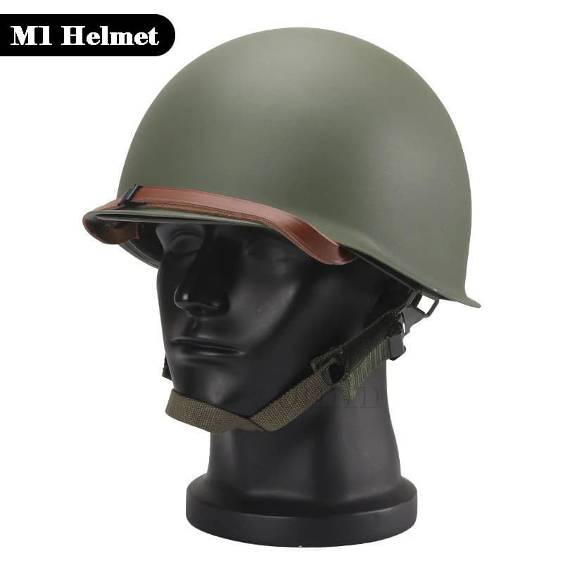 Casque réplique de la Seconde Guerre mondiale, US, double couche, camouflage M1, casques militaires 