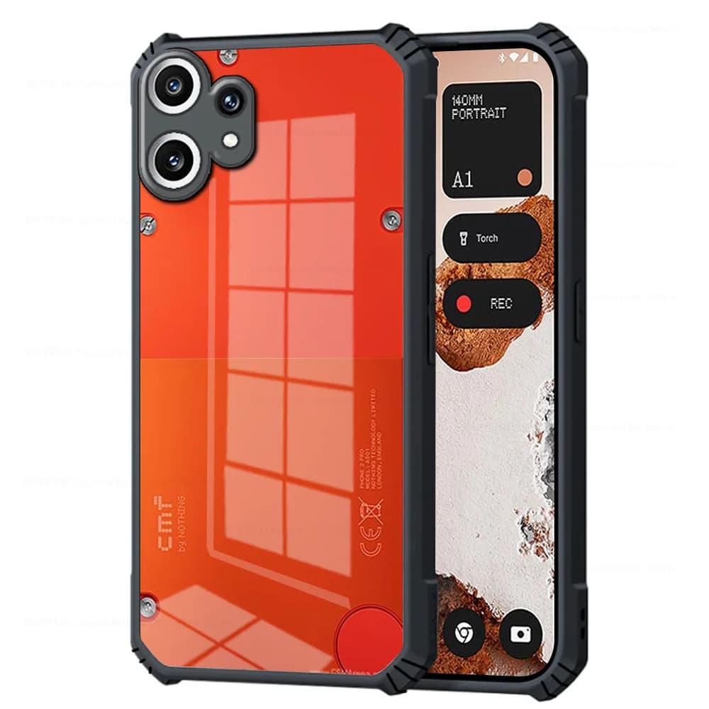 Pour rien CMF téléphone 2 Pro 5G étui transparent acrylique couverture arrière de téléphone CMF Phon