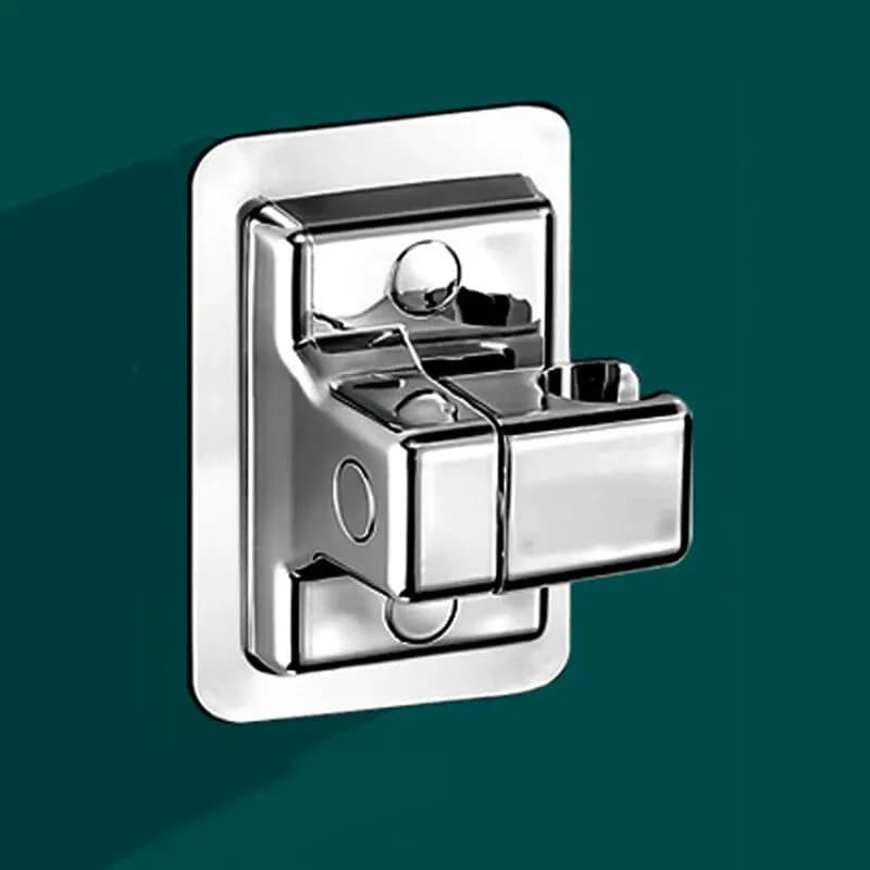 Support de douche à main pour salle de bain, sans poinçonnage, ABS réglable, sans perçage, support m