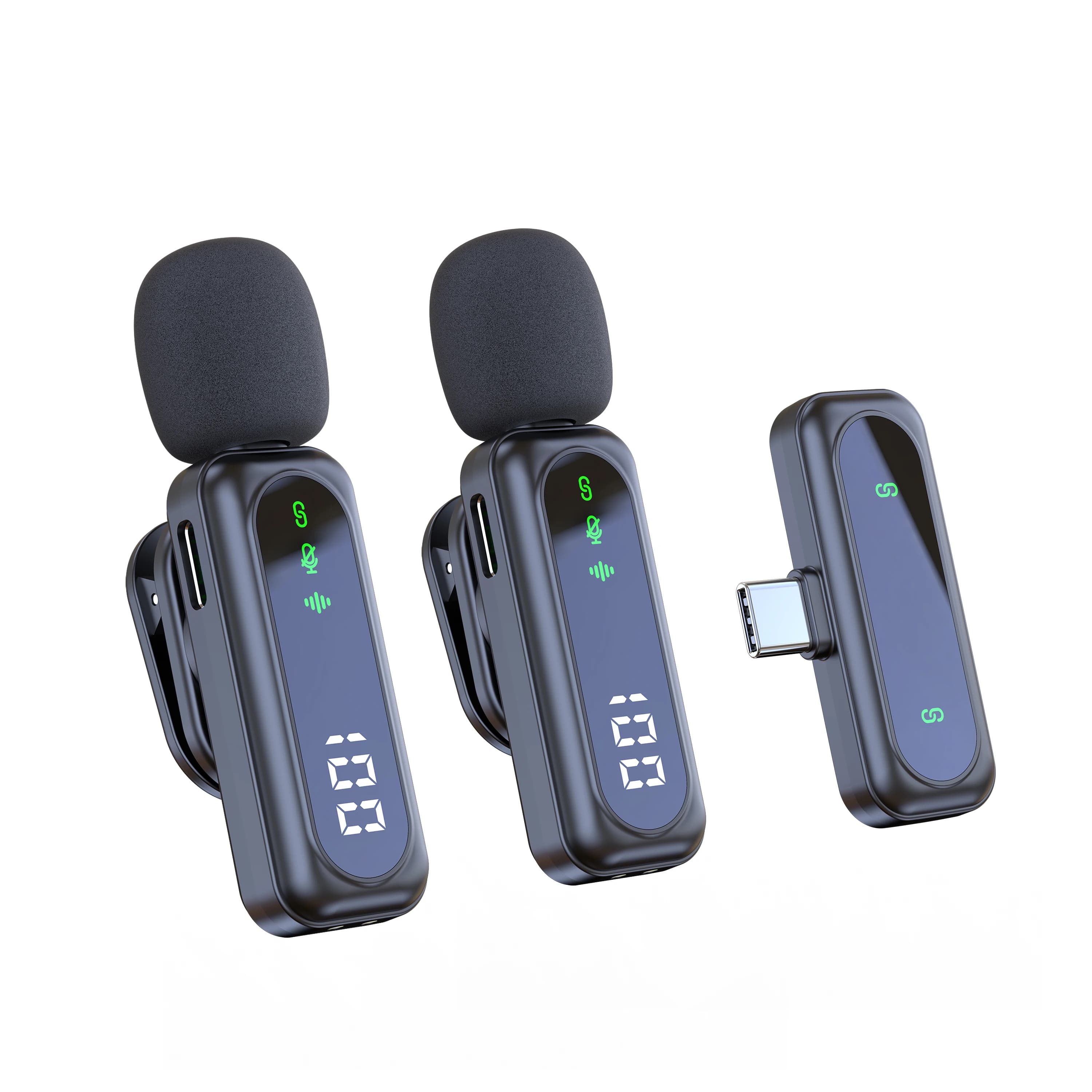 Microphone Lavalier Sans Fil Portable LonMao avec Réduction de Bruit pour Enregistrement Audio, Micr