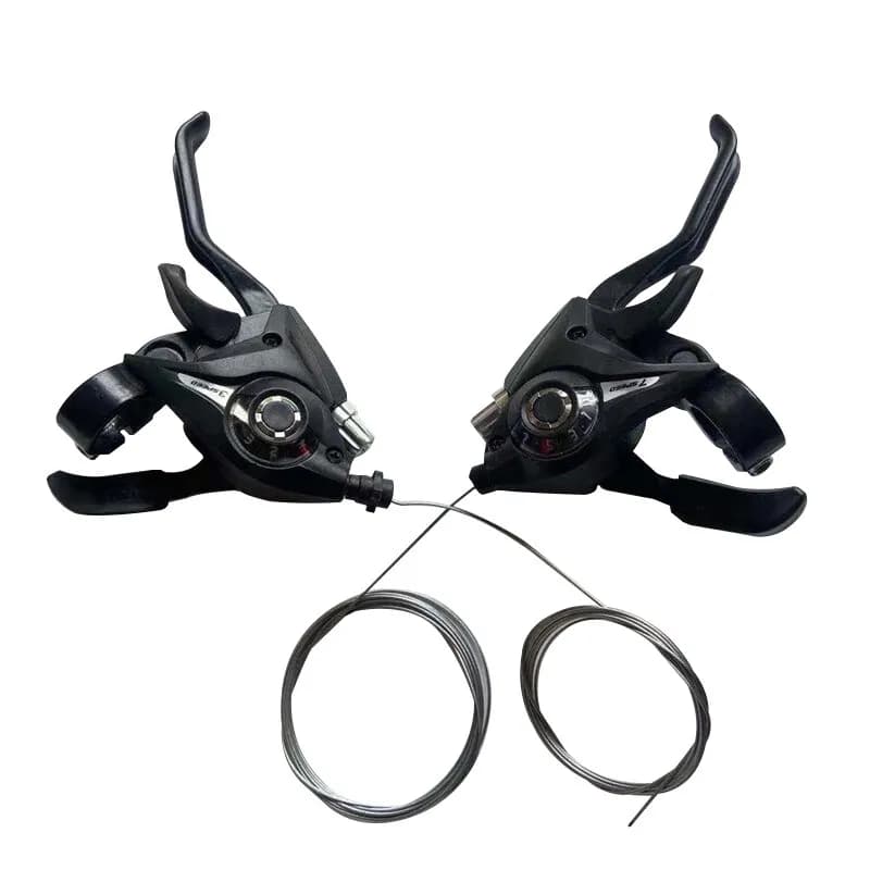 1 paire de leviers de changement de vitesse pour vélo de montagne Shimano, levier de changement de v