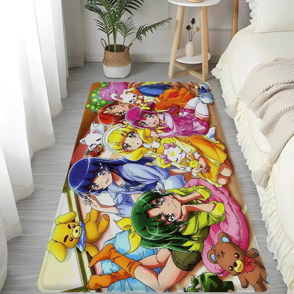 Tapis de sol imprimé Smile Precure Anime, antidérapant, moins cher, moderne, pour salon, balcon, tap