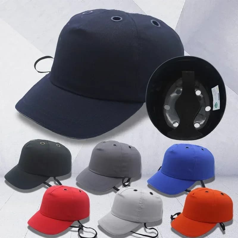 Casque Crash de protection de tête pour la sécurité et la réparation du travail, style casquette de 