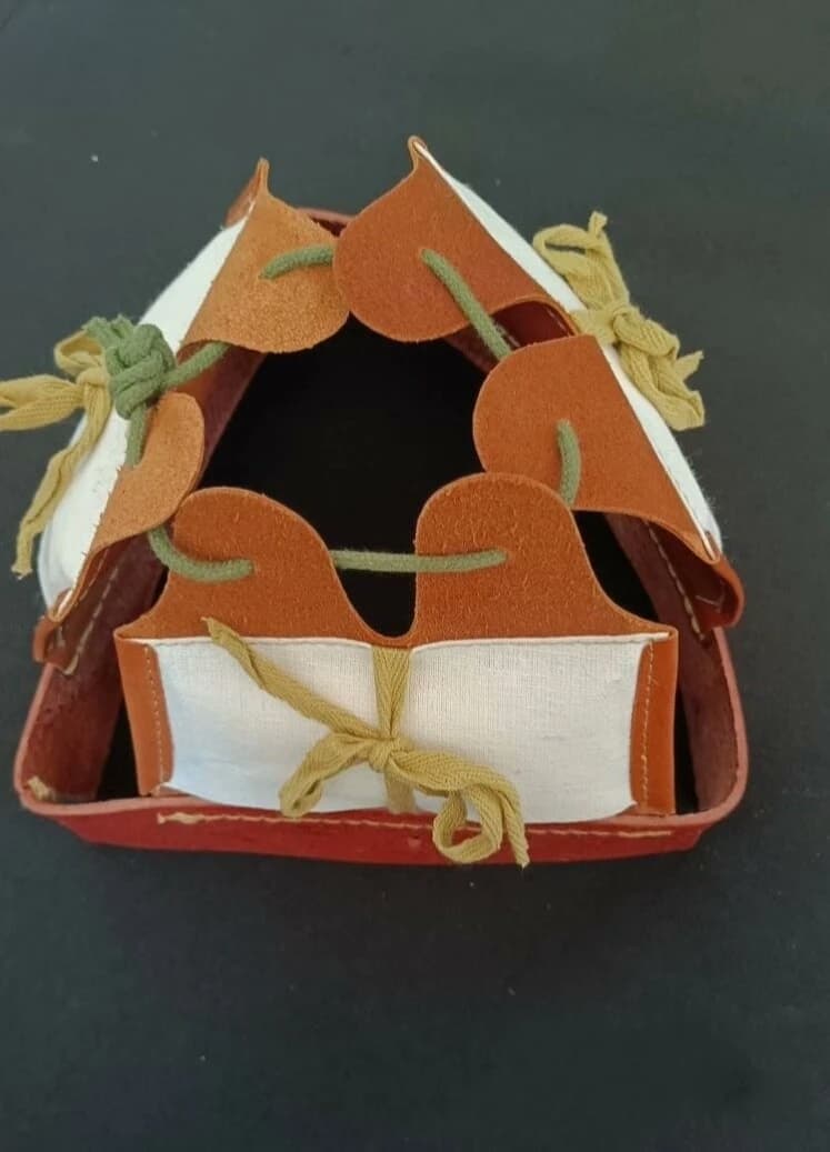 Doublure de casque de l'armée impériale japonaise de la Seconde Guerre mondiale, STYLE 90