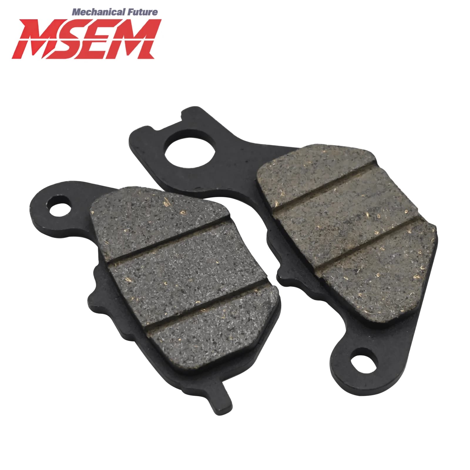Accessoires pour moto et scooter, plaquettes de frein arrière en alliage de métal et de laiton, pièc