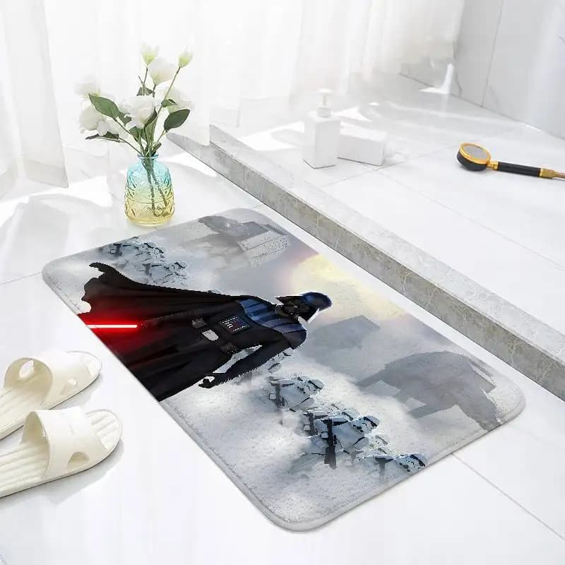 Tapis de sol S-Stars-y-Wars-y, tapis de buanderie pour la maison, tapis antidérapant pour la décorat