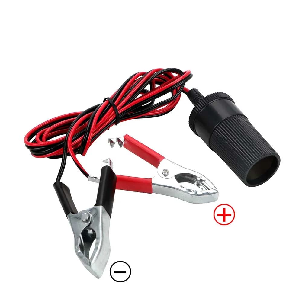 Accessoires de voiture 12V 15A femelle Batteries prise voiture batterie Terminal pince pince allume-