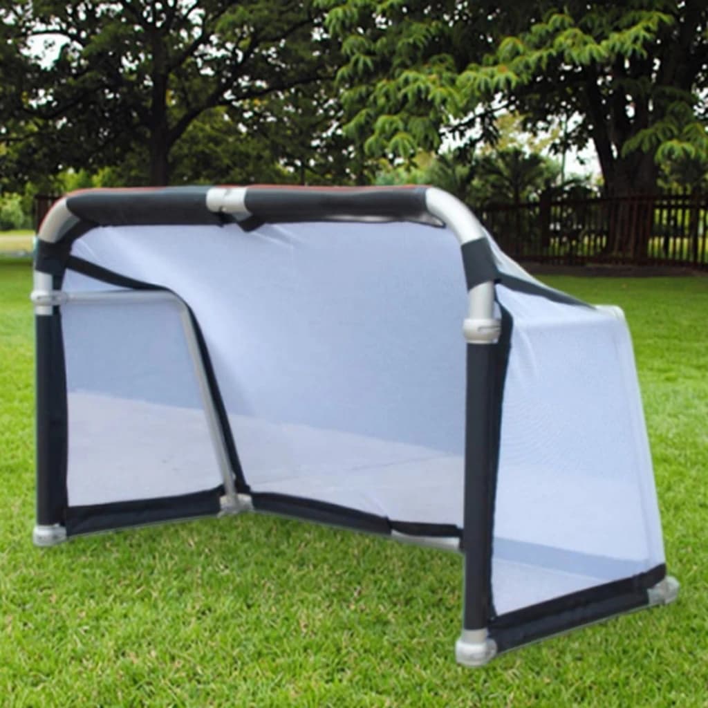But de football pliable portatif en alliage d'aluminium, équipement de terrain de sport d'entraîneme