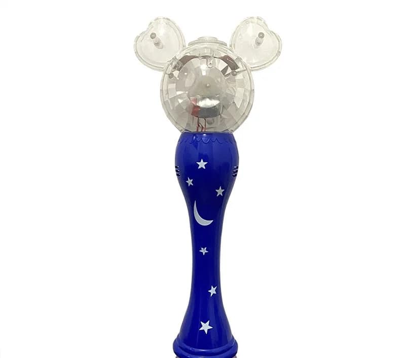 Figurines d'action à bulles de jouet pour enfants, dessin animé Disney Bubble Mickey Mouse