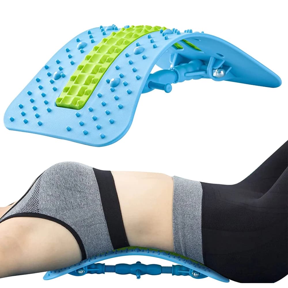 Civière dorsale améliorée, masseur dorsal, fissure dorsale, soutien lombaire, massage magnétique, or