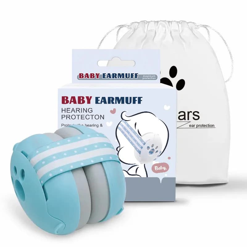 Protège-oreilles anti-bruit pour bébés et enfants, casque insonorisé pour l'étude, le sommeil et la 
