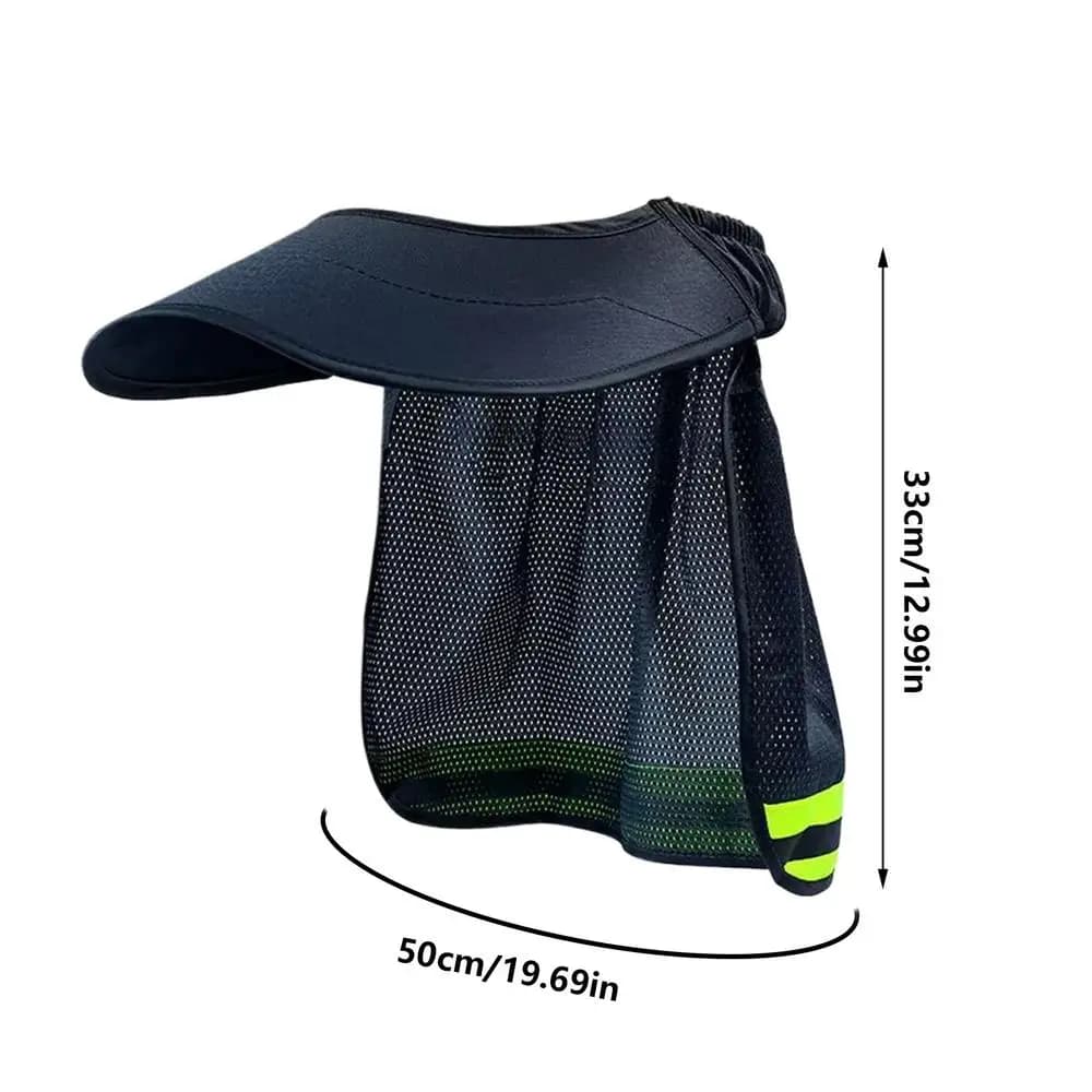 Casque rigide réfléchissant de sécurité pour la Construction, pare-soleil pour le cou, pare-soleil à