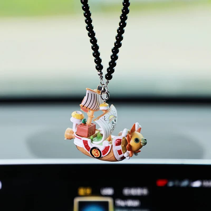 Ornement de voiture ONE PIECE, accessoires de voiture Merry Go, décoration de cosplay d'anime pour h