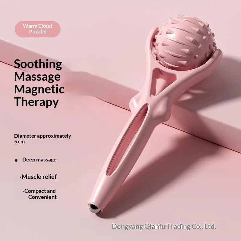 Masseur à rouleaux portatif, design ergonomique, facile à utiliser, massage ponctuel, soulage la fat