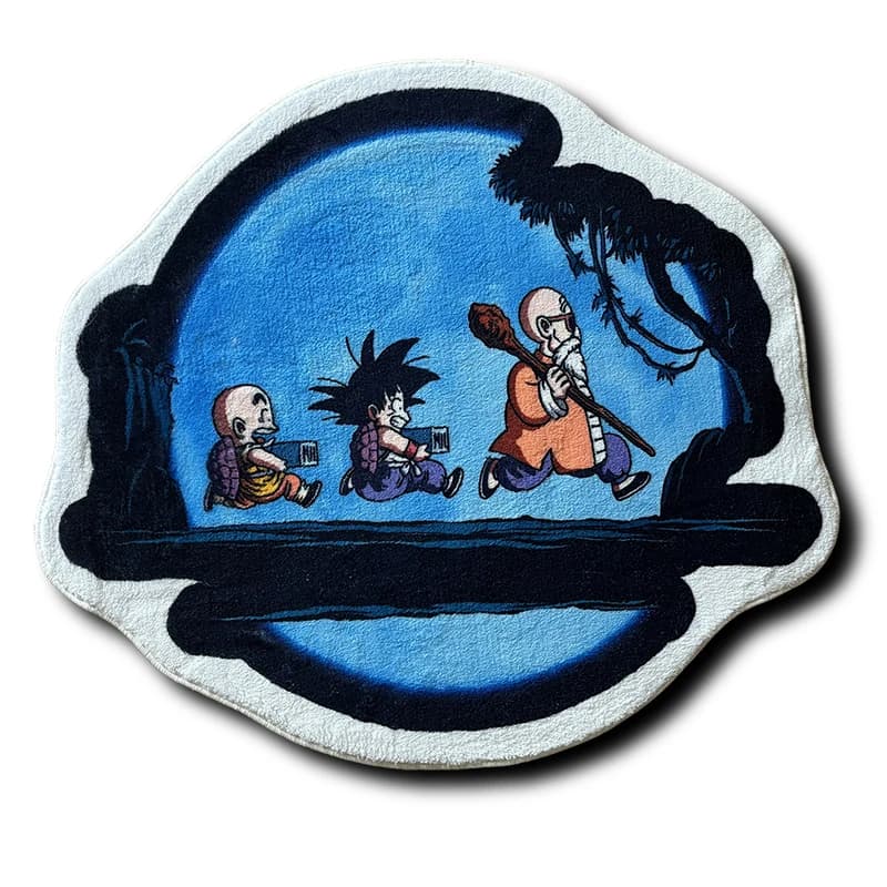 Tapis de forme irrégulière Dragon Ball Goku, pour salon, chambre à coucher, placard, chevet, salle d