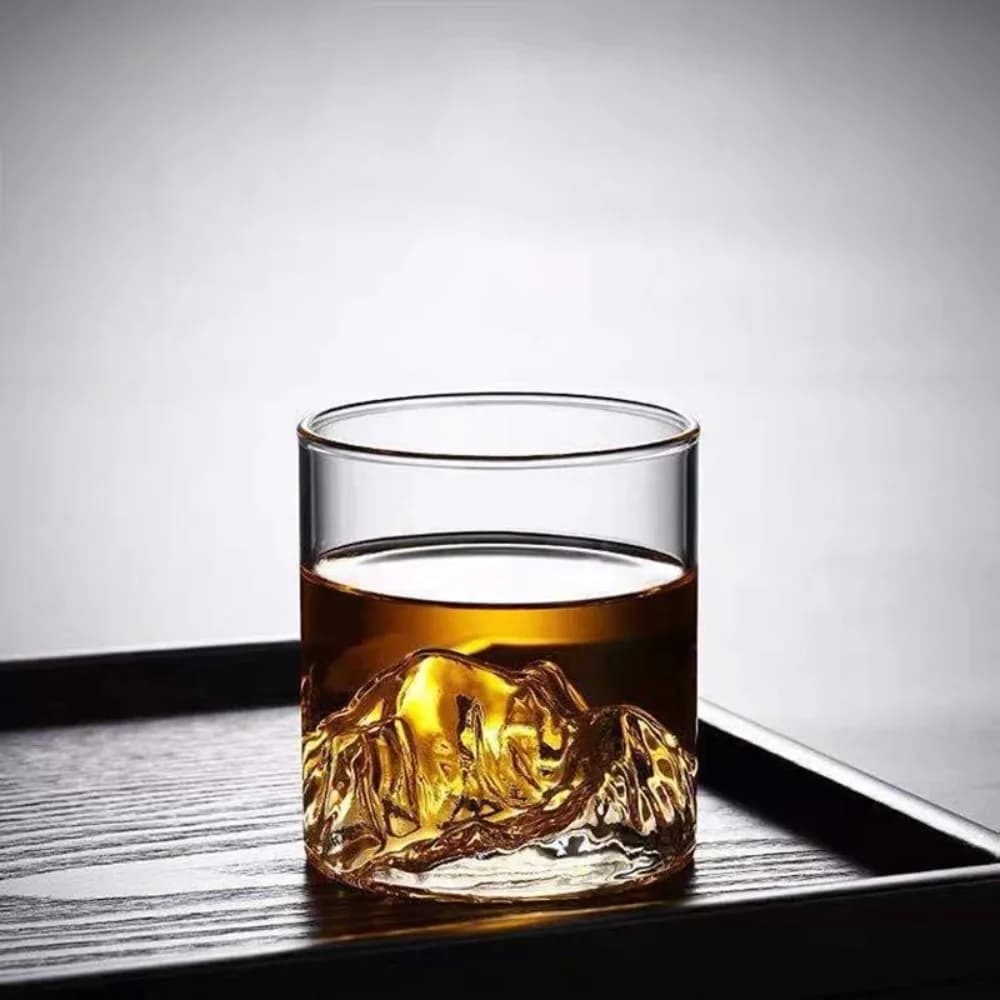 Verres verre glacier tasse d'eau 175/300ml Guanshan tasse unique whisky tasse en cristal transparent