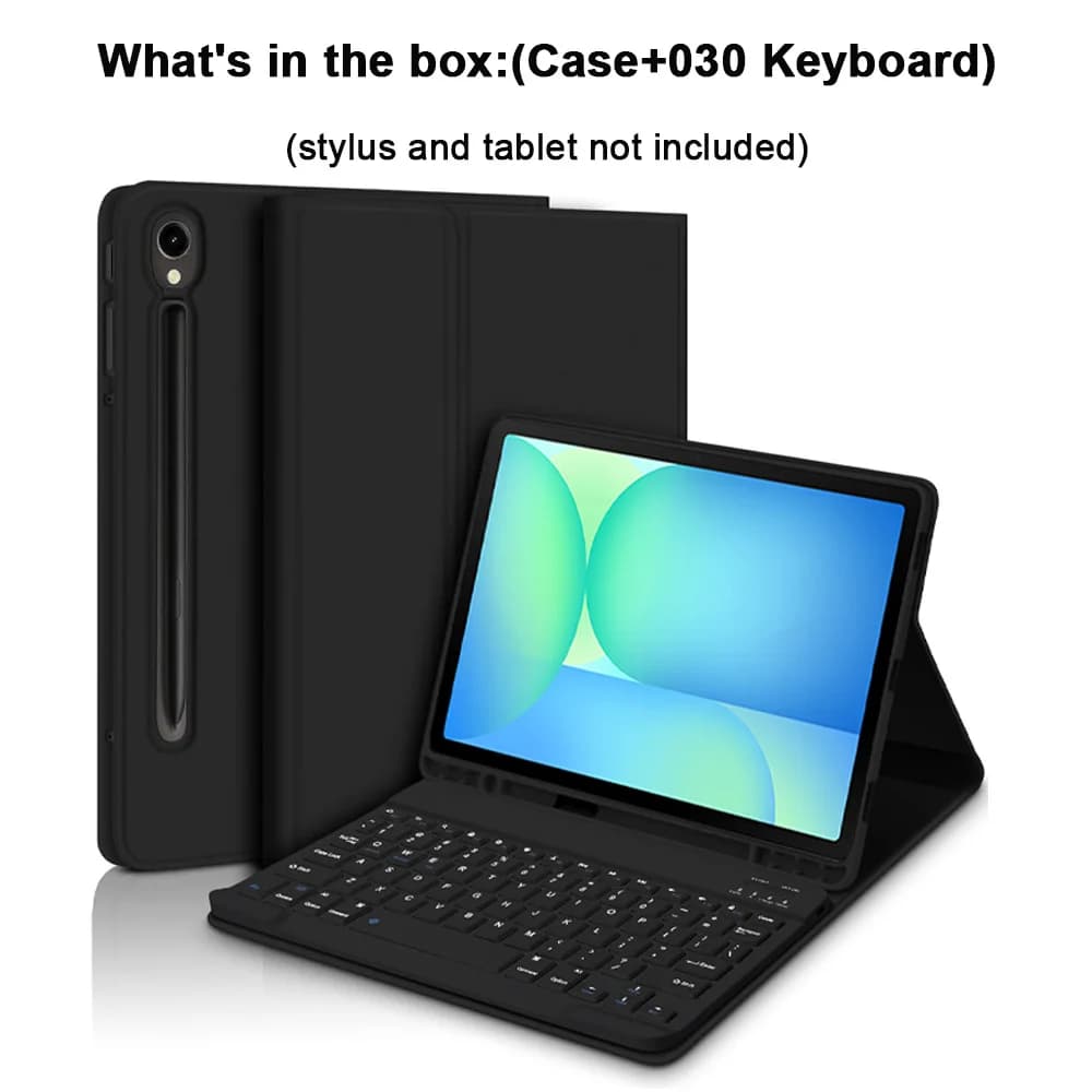 Étui clavier pour tablette Samsung Galaxy Tab S10 Lite / S10 FE / S9 FE / S9 / S8 / S7 10,9 pouces/1