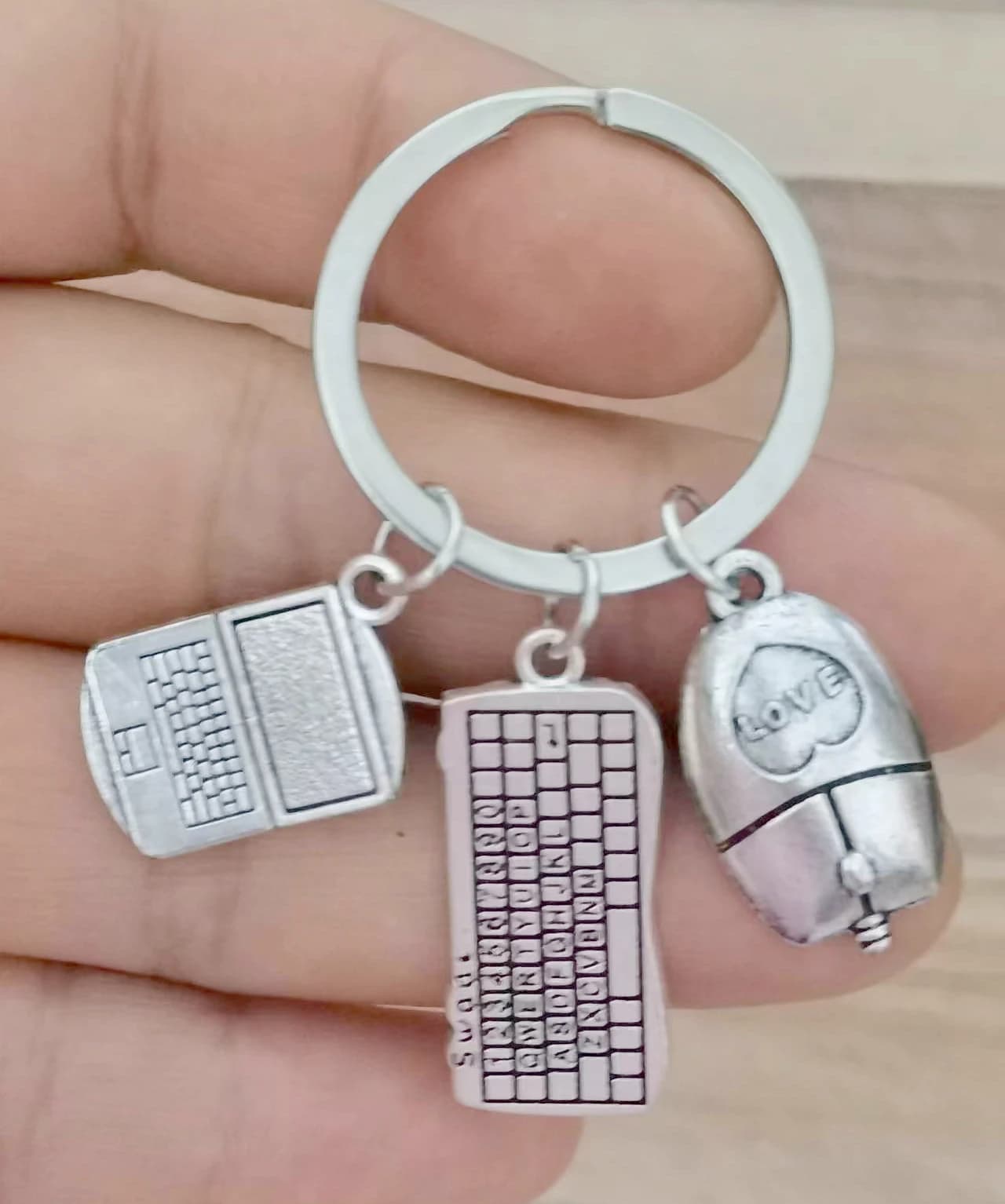 Souris clavier porte-clés ingénieur cadeau Geek cadeau ordinateur cadeau de remise des diplômes
