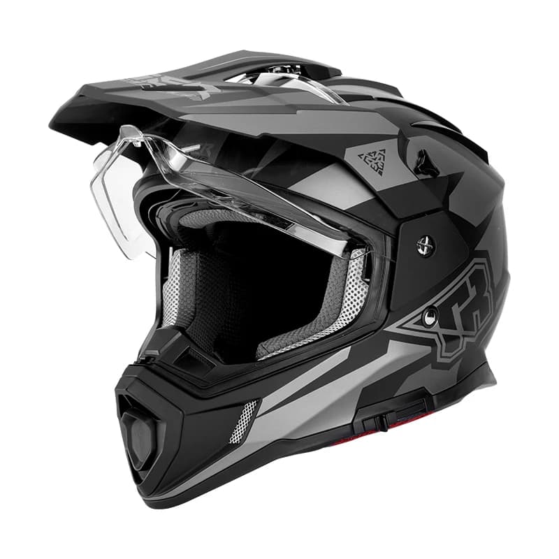Casque de motocross TR JT1, casques de route double usage, ECE2206 DOT, double visière, rallye, cour