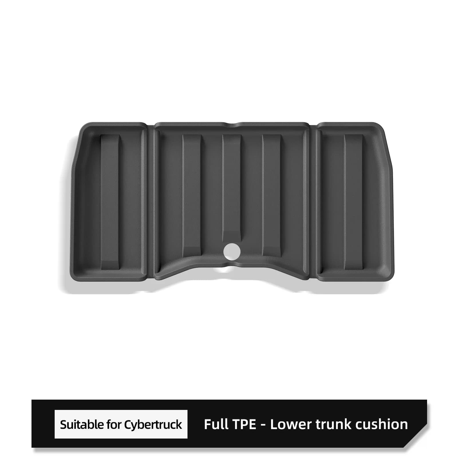 Tapis de sol TPE pour Tesla Cybertruck 2024, résistant à l'usure, coussinet de protection pour coffr