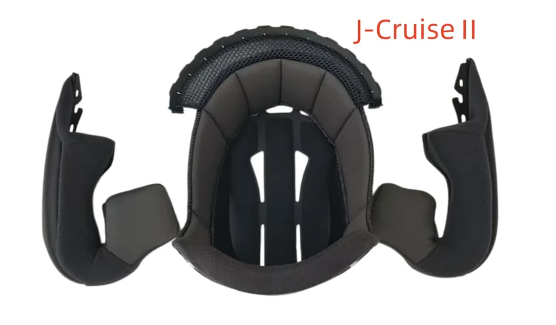 Doublure de casque de moto SHOEI J-Cruise2, accessoires pour casque de moto 3/4, XS S M L XL XXL