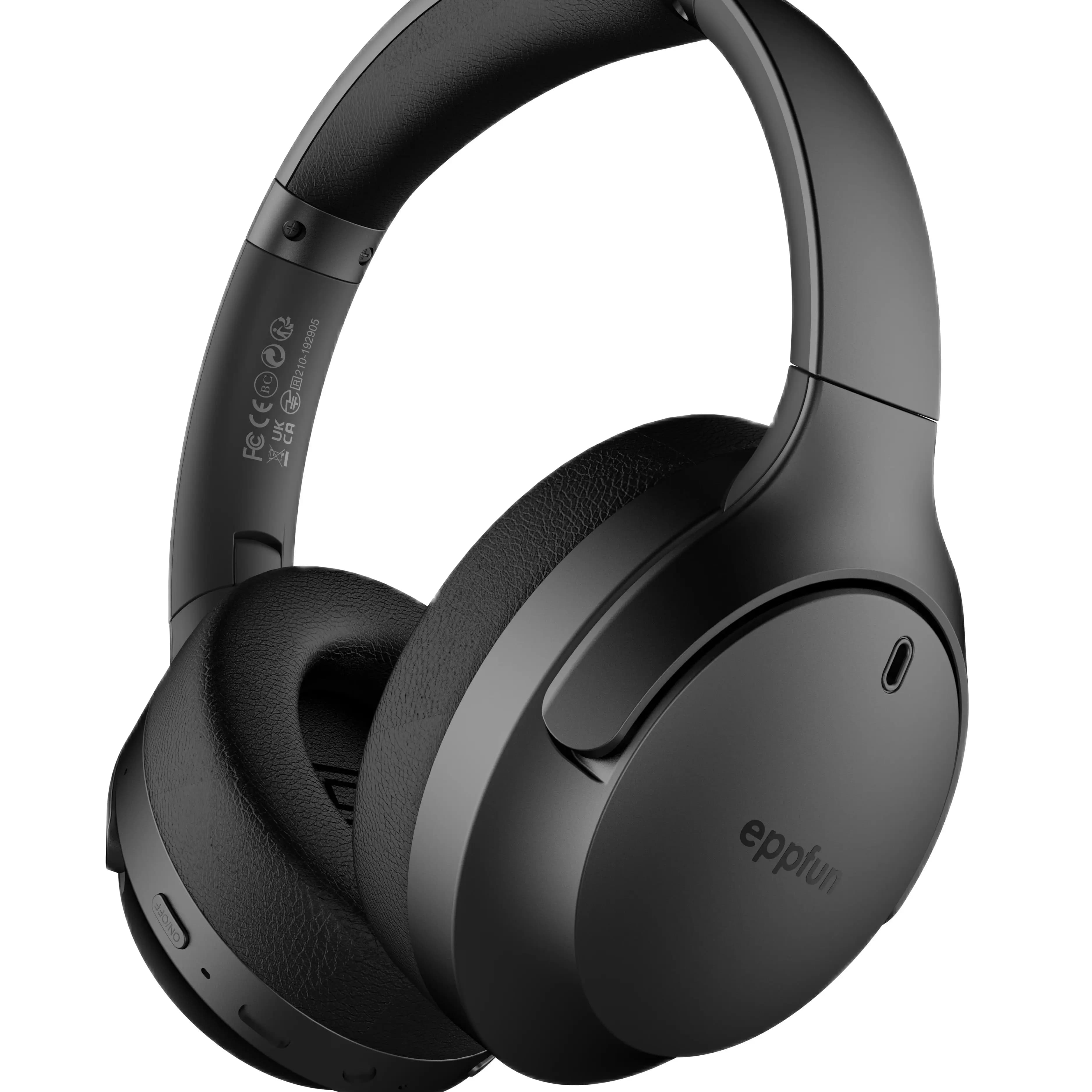 Casque Bluetooth 5.4 Eppfun LE Audio Over Ear avec micro, Aptx Lossless/LC3/Auracast pour la musique