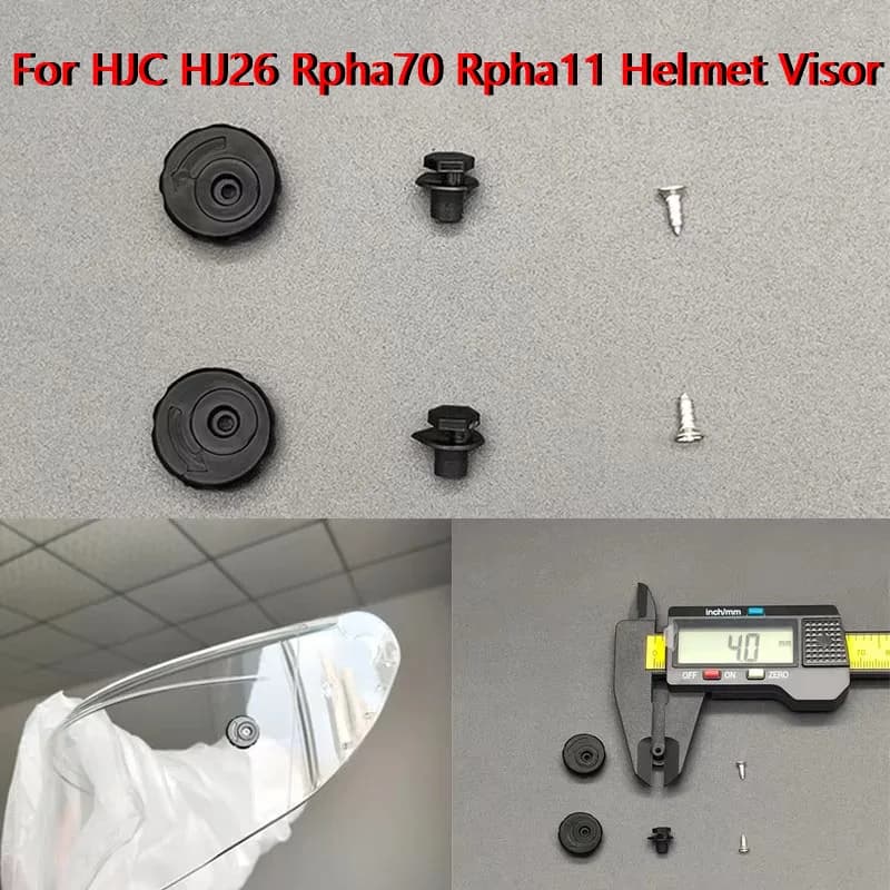 Mécanisme de verrouillage de visière de casque HJ26 pour HJC RPHA 70 RPHA 11 HJ-26 ST, pièce de rech