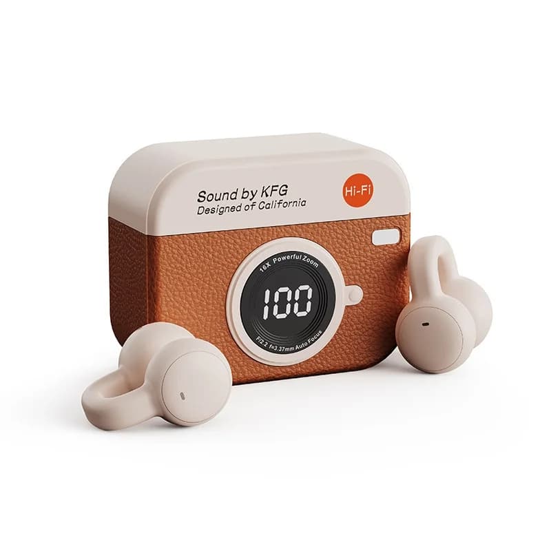 Écouteurs sans fil Bluetooth, suppression du bruit, écouteurs à clip, musique, sport, jeu, écouteurs