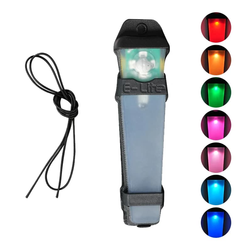 Lumière de casque de Sport FMA sept feux de signalisation de survie colorés étanche en plein air cha