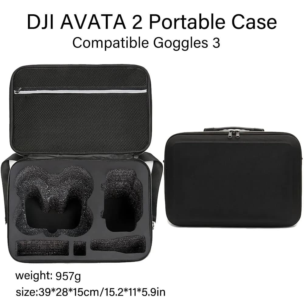 Sac de rangement pour DJI Avata 2, sac à bandoulière, sac à main, mallette de transport pour accesso