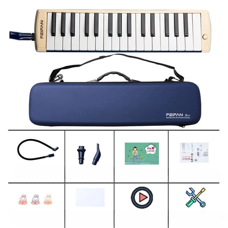 Accordéon à bouton portable, 37 prédire, mélodiques professionnels, maire intérieur des enfants, ins