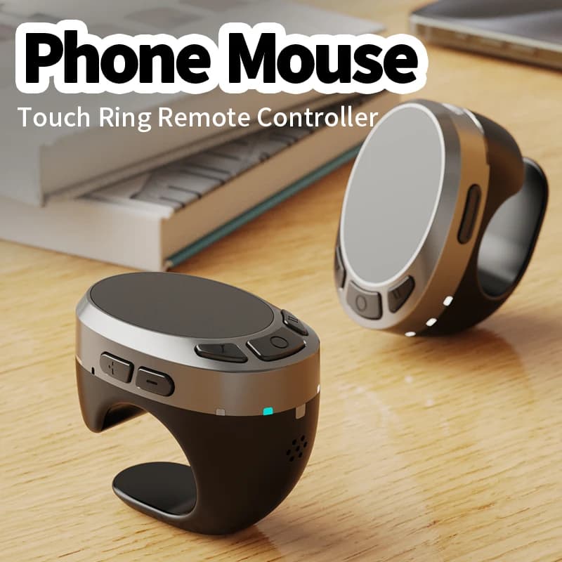 Télécommande TikTok, anneau de défilement, souris à doigt, tourne-page Bluetooth, contrôleur vidéo s