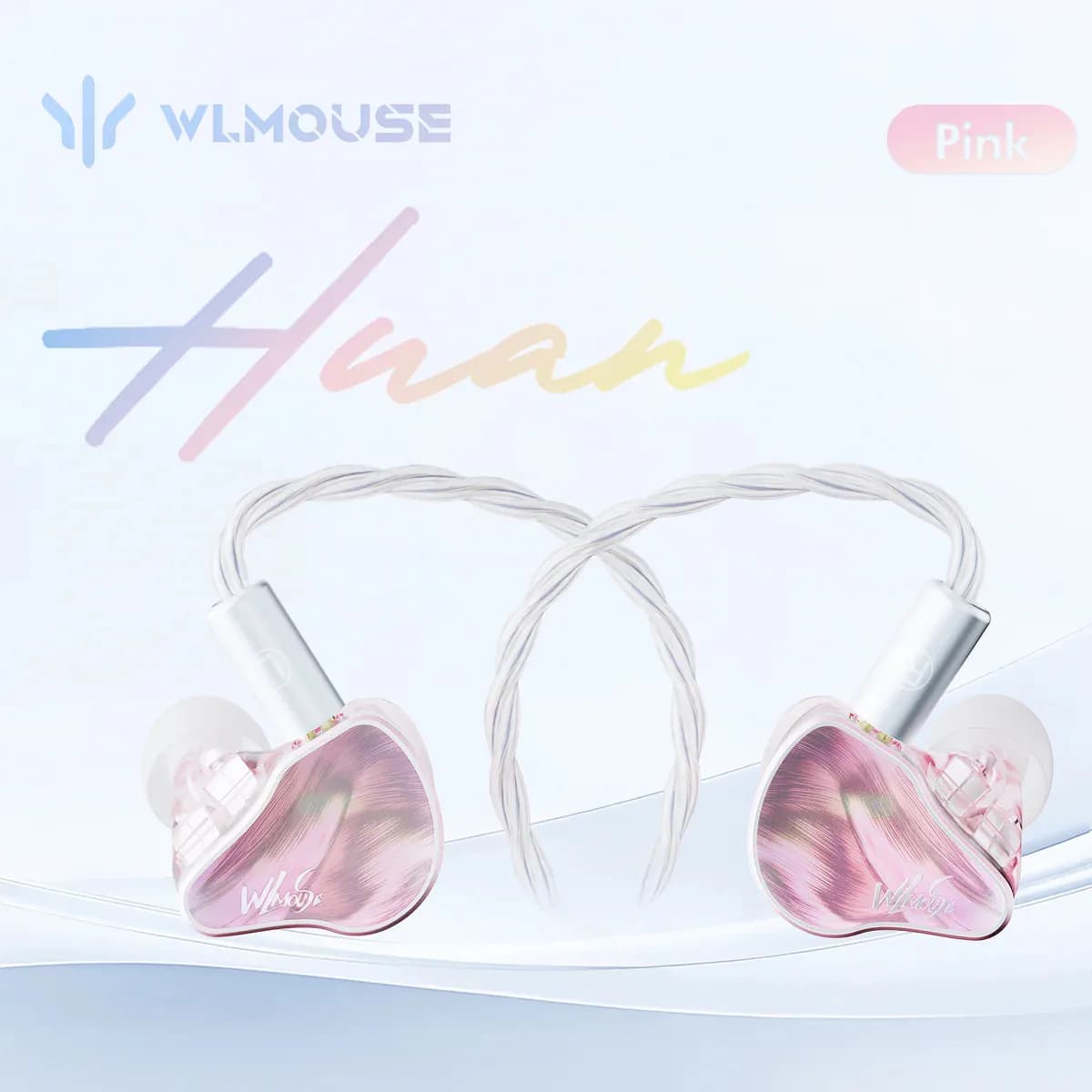 Écouteurs WLMOUSE HUAN IEM 1DD + 8BA, matrice phare avec crossover 3 voies, gravure laser et alliage