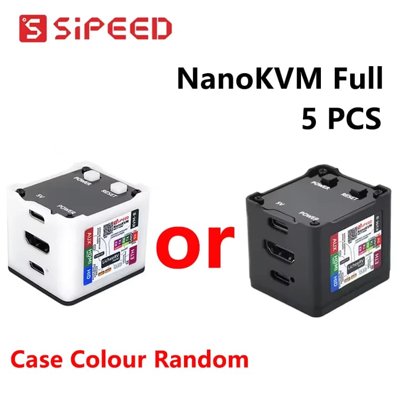 Nouveau NanoKVM FULL, options de version noire ou blanche, kit Nano KVM USB, LicheeRV Nano RISC-V, c