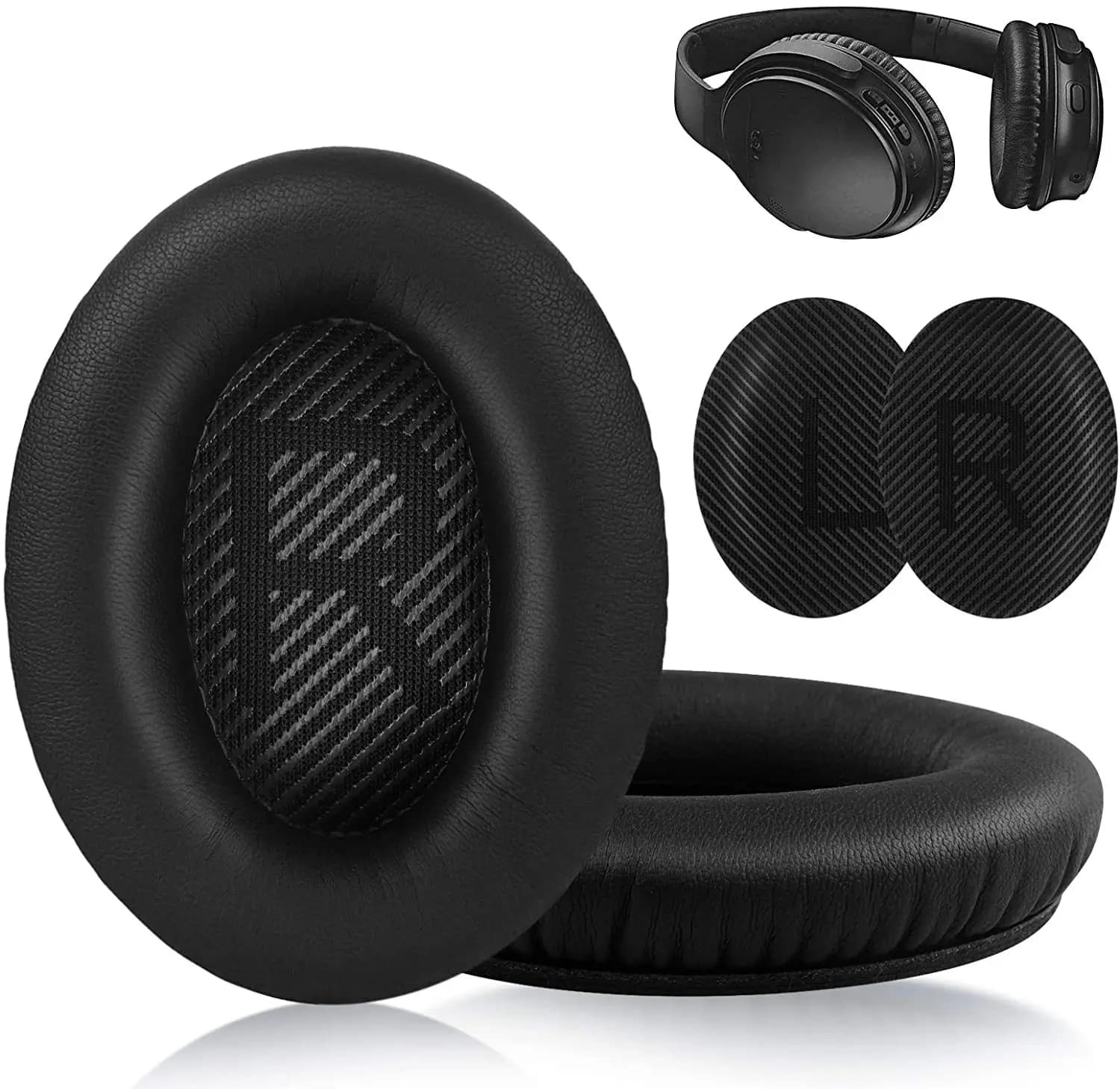 Coussinets d'oreille professionnels pour BOSE QC35 pour QuietComfort 35 et 35 ii BOSEQC35 QC2, AE2, 