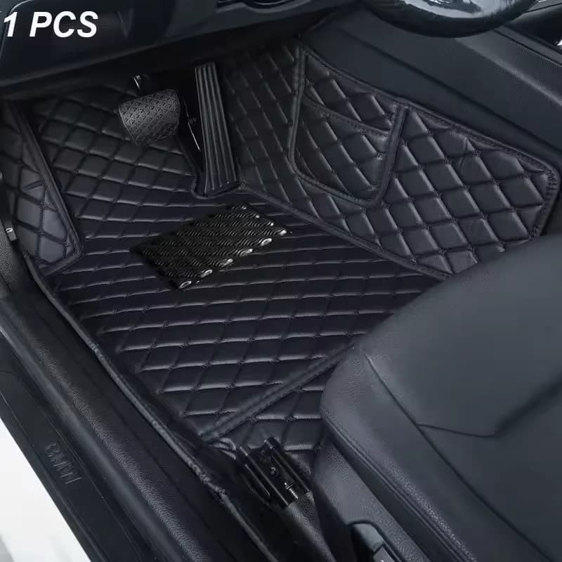 Tapis de sol de voiture en cuir personnalisé, pour VW Jetta 2006 2008 2009 2010 2011 2014 2015 2018 