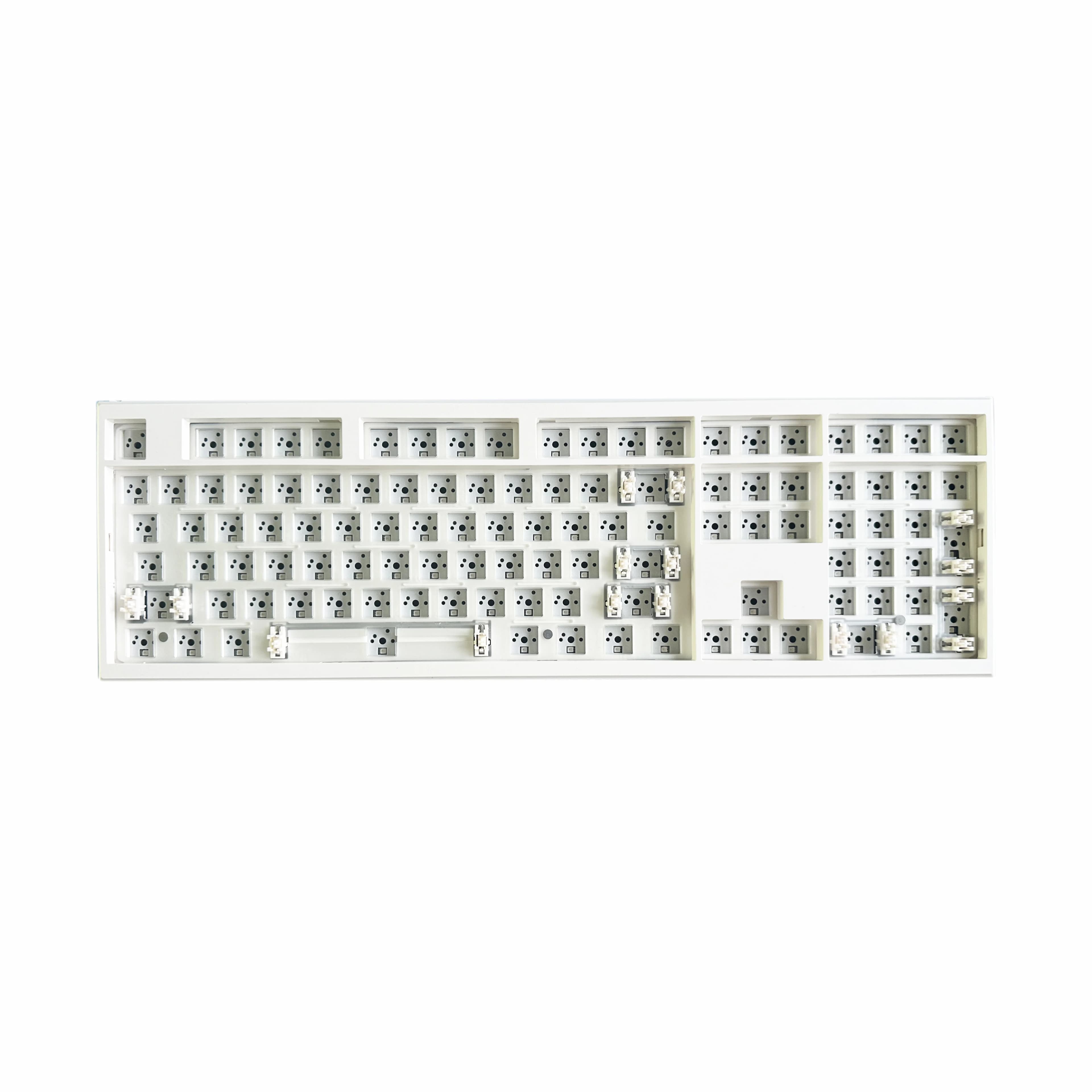 GMK108 Kit de clavier mécanique de jeu rétro-éclairage rvb échange à chaud Structure de joint rétro-