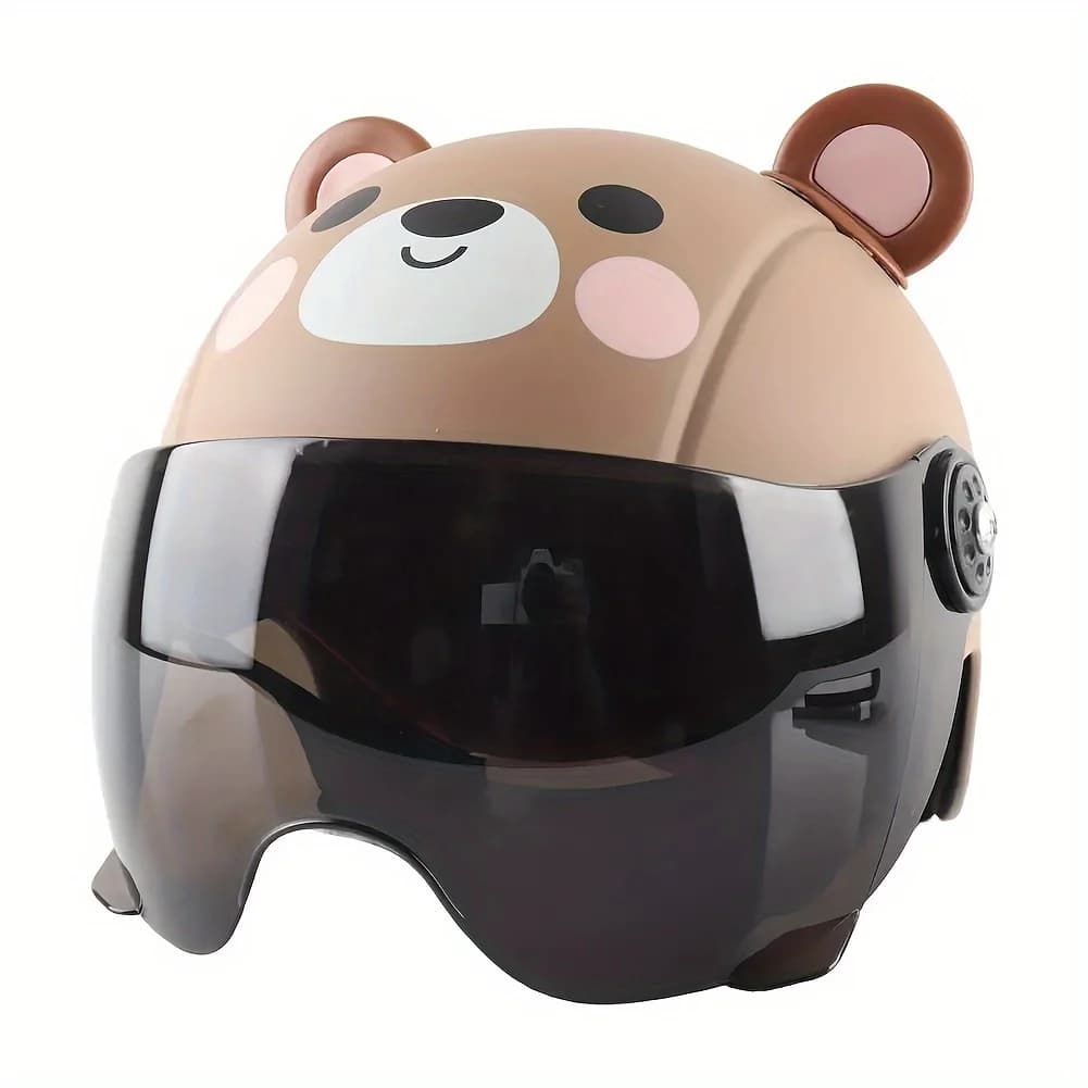 Casque d'équitation pour enfant réglable apparence Adorable Ultra-léger absorbant les chocs ABS enfa