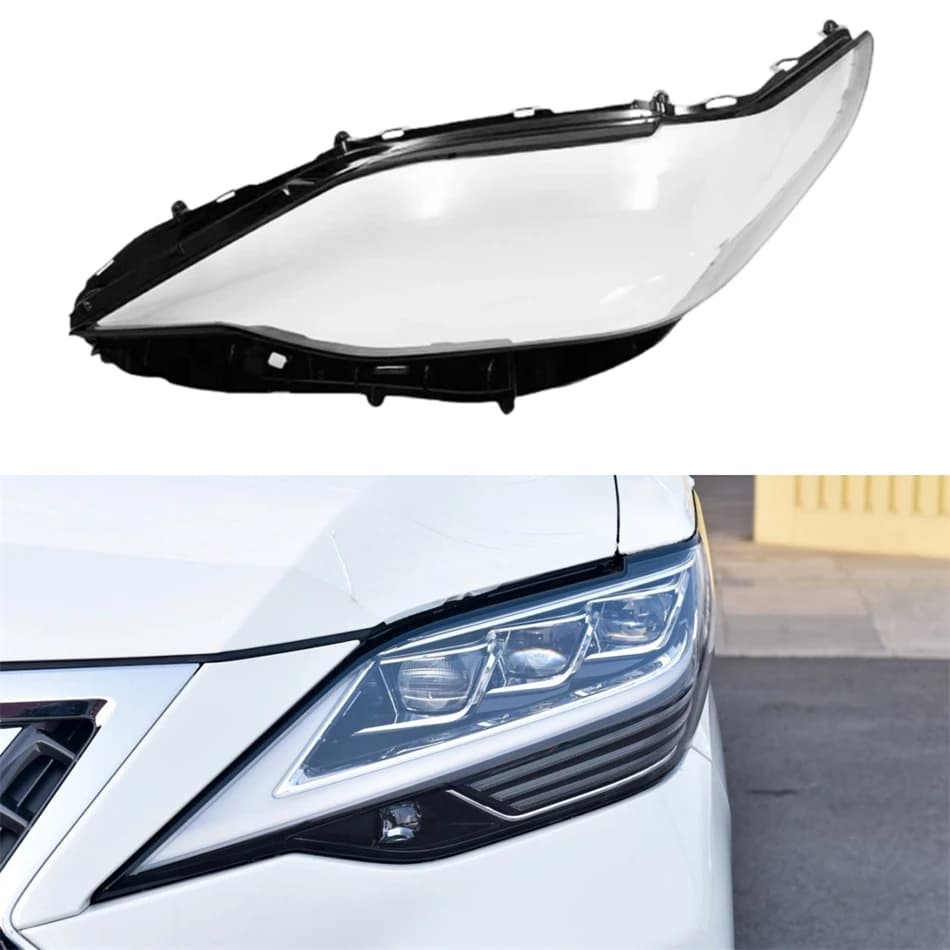Pour Lexus LM 2020 2021 2022 2023 accessoires abat-jour phares lentille voiture avant phare lentille