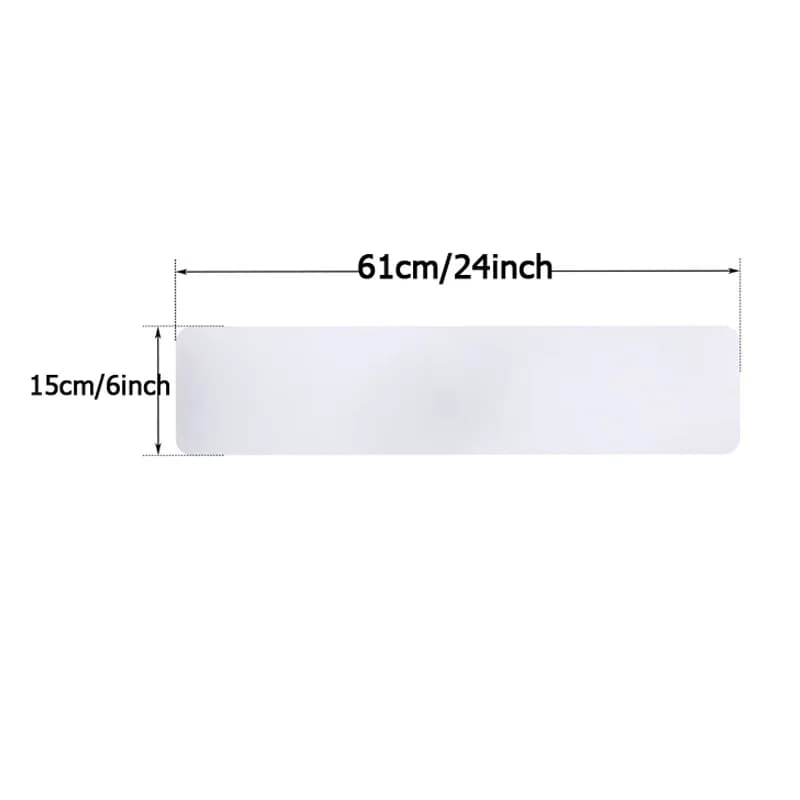 Bande adhésive transparente antidérapante de 15cm x 61cm, pour tapis, marches d'escalier, bande soup