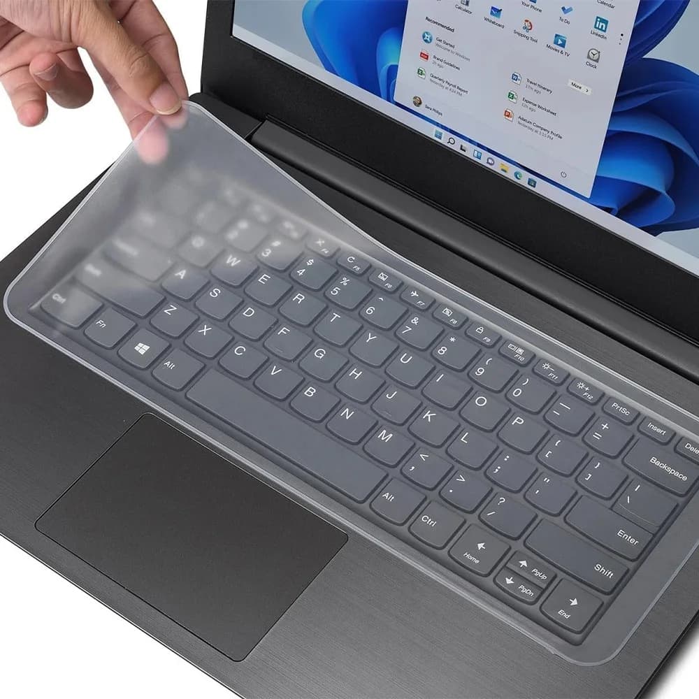 Housse de clavier transparente pour MacBook Air 13.6 15.3 M4 M3 M2 M1 13 14 15 16 17 pouces, housse 