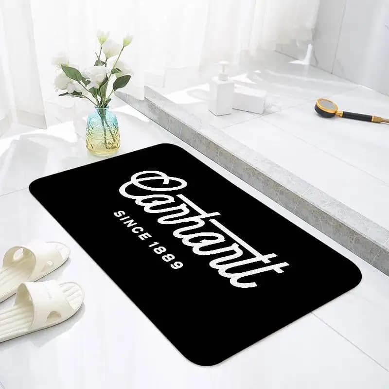 Tapis de sol C-Carhartts, tapis de lavage pour la maison, tapis antidérapant pour la décoration du s