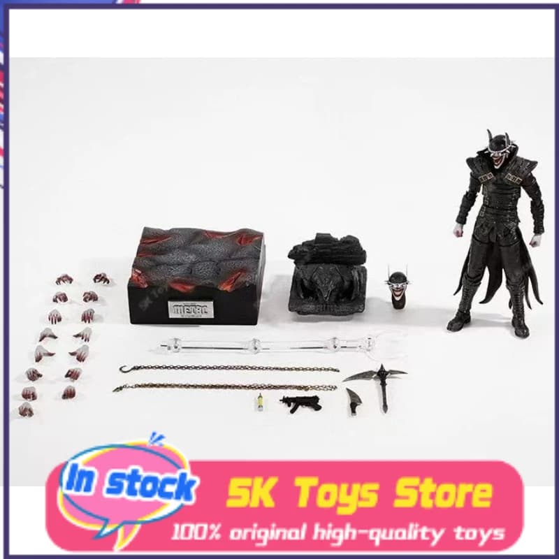 Figurines originales LPZZ UPFinegures Dark Nights Metal The Batman Who Laughs Laughing Bat en stock,