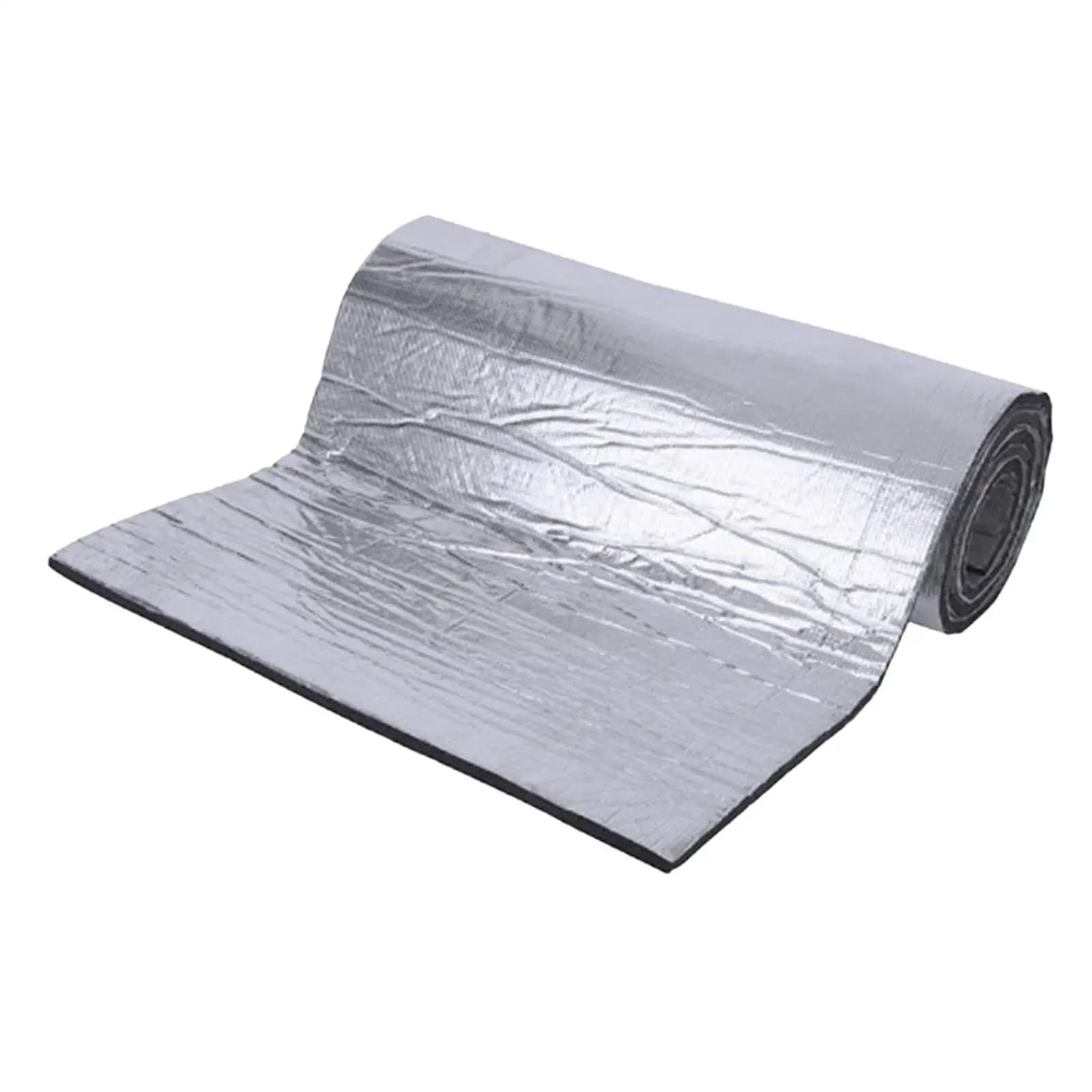 Tapis d'isolation phonique et thermique pour voiture 150x50 cm, imperméable, insonorisant pour capot