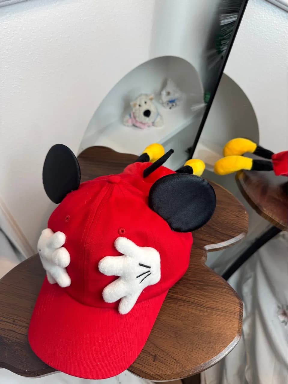 Souris d'extérieur, Design amusant, décoration, jeu, langue de canard, oreilles de souris, casquette
