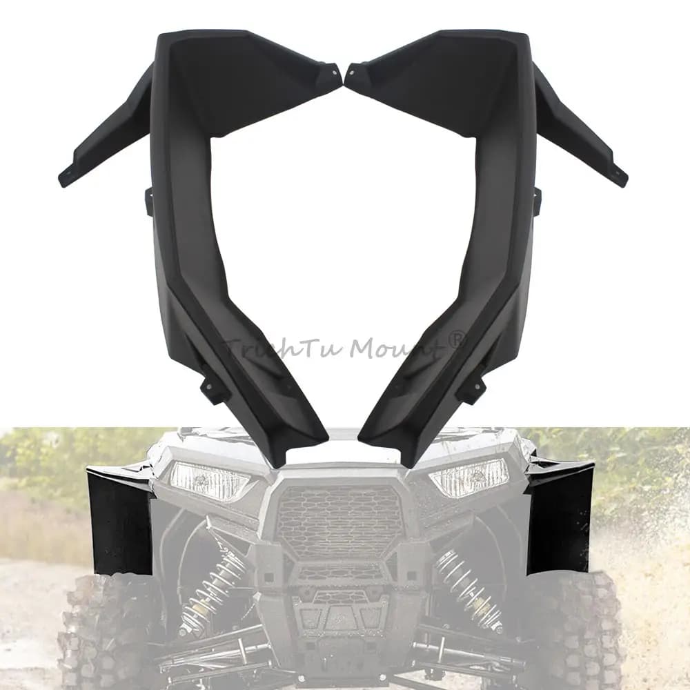 1 paire d'extensions d'ailes avant pour UTV, accessoires pour Polaris RZR XP Turbo S S4 Trail 4 900 