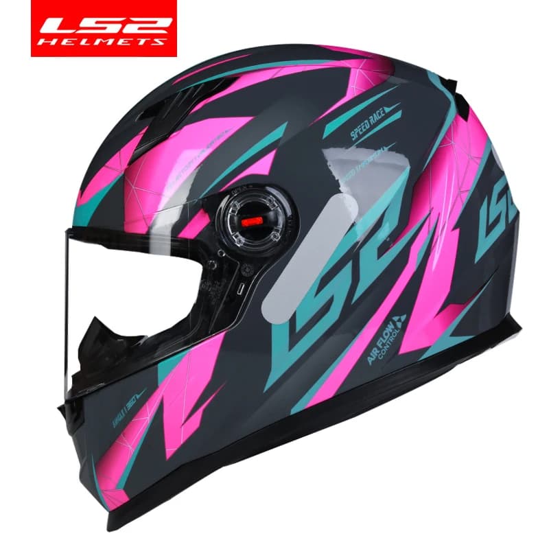 Casque de moto intégral LS2 Clown, LS2 FF358, course de motocross, homme femme, casque moto, homolog