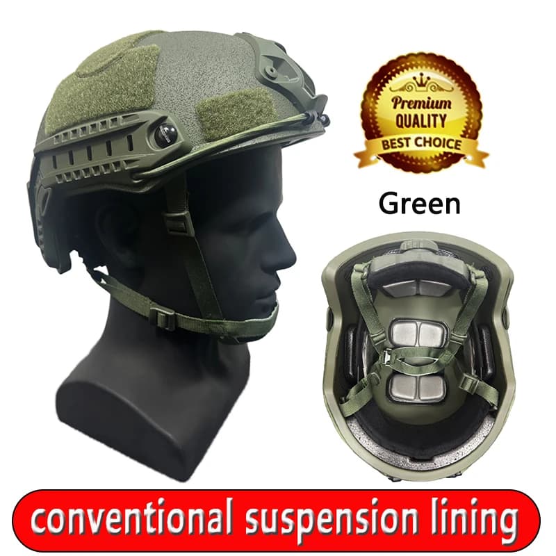 Casque tactique FAST en Kevlar de haute qualité, casque tactique FAST Wendy avec coussinets flottant