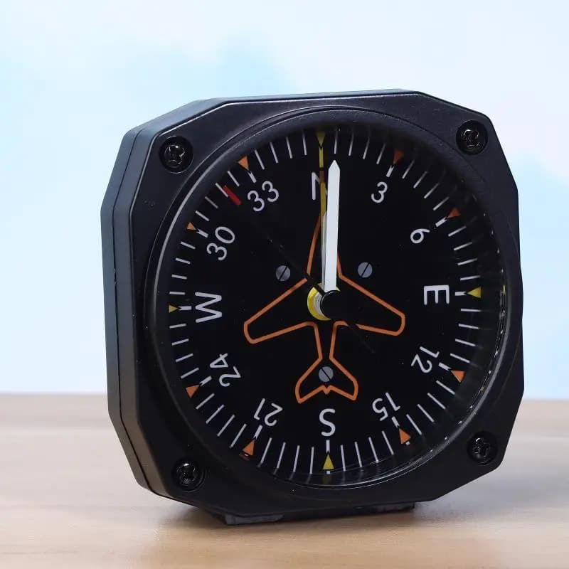 1 pièce Horloge d'instrumentation d'aviation pour simulateur de vol, Accessoire de simulateur de vol